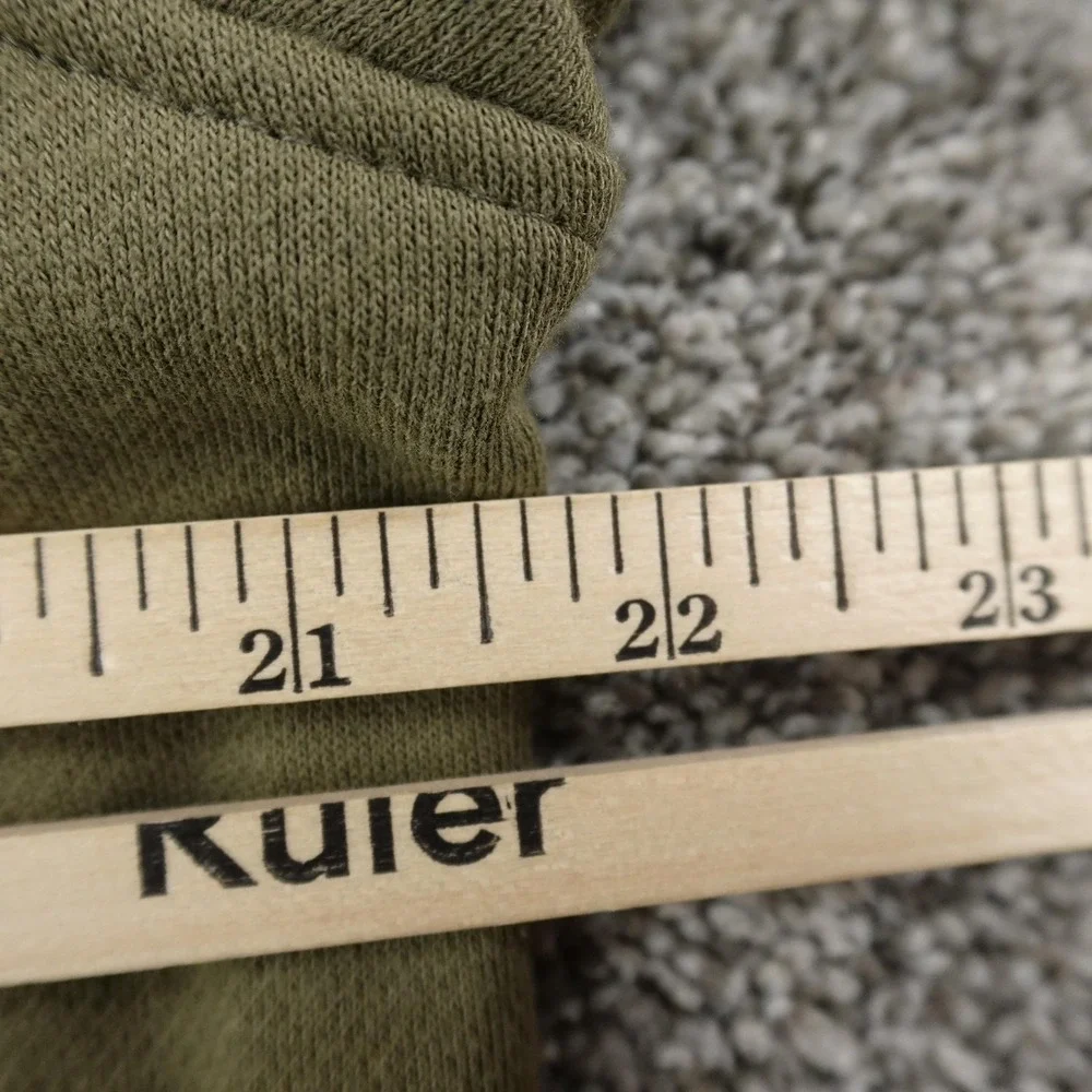 NEW True Religion Hoodie Mens L Green Buddha Graphic Full Zip Sweatshirt‎ Jacket